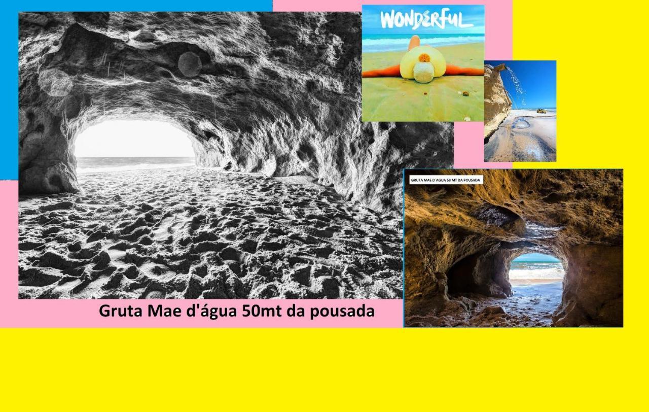 Pousada Flamboyant Village - Praia Das Fontes - 50Mt Da Gruta Mae D'Agua (Adults Only) Beberibe Exteriör bild