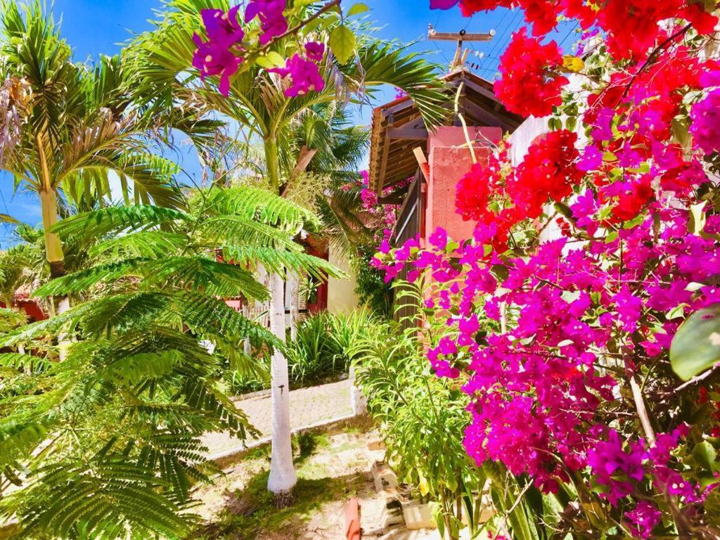 Pousada Flamboyant Village - Praia Das Fontes - 50Mt Da Gruta Mae D'Agua (Adults Only) Beberibe Exteriör bild